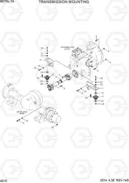 4010 POWER TRAINING MOUNTING 60/70L-7A, Hyundai