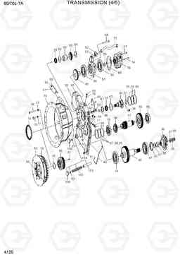 4120 TRANSMISSION(4/5) 60/70L-7A, Hyundai