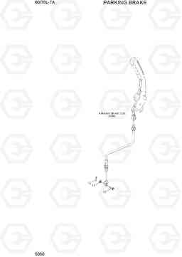 5050 PARKING BRAKE 60/70L-7A, Hyundai