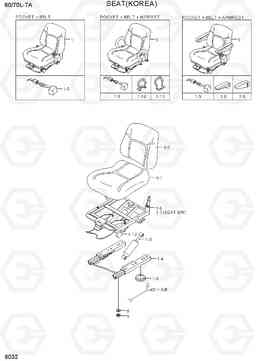 6032 SEAT(KOREA) 60/70L-7A, Hyundai