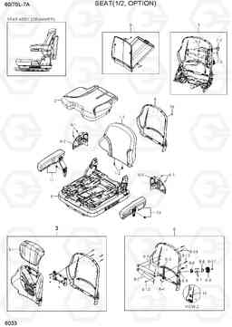 6033 SEAT(1/2, OPTION) 60/70L-7A, Hyundai