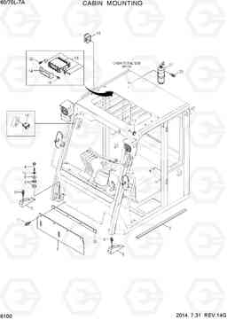 6100 CABIN MOUNTING 60/70L-7A, Hyundai