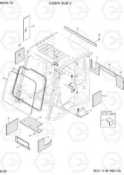 6130 CABIN SUB 2 60/70L-7A, Hyundai