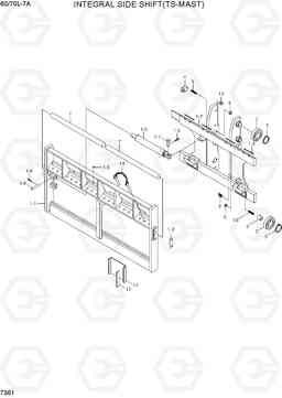 7361 INTEGRAL SIDE SHIFT(TS-MAST) 60/70L-7A, Hyundai