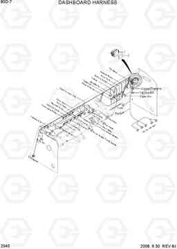 2040 DASHBOARD HARNESS 80D-7, Hyundai