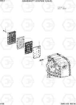 4130 GEAR SHIFT SYSTEM 1(OLD) 80D-7, Hyundai