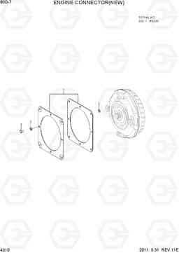 4310 ENGINE CONNECTOR(NEW) 80D-7, Hyundai