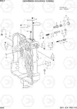 4340 GEARBOX HOUSING 1(NEW) 80D-7, Hyundai