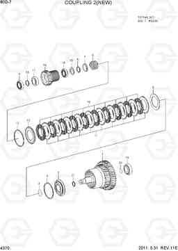 4370 COUPLING 2(NEW, 3 SPEED) 80D-7, Hyundai