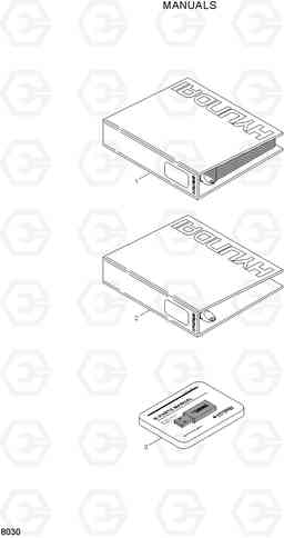 8030 MANUALS 80D-7, Hyundai