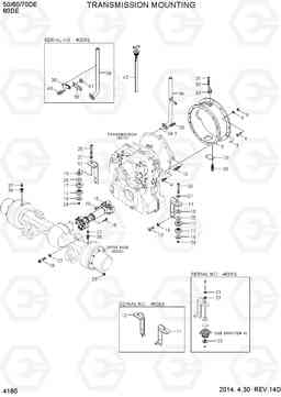 4180 TRANSMISSION MOUNTING 80D-7E, Hyundai