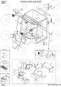 6050 OHG TOTAL SUB ASSY 80D-7E, Hyundai