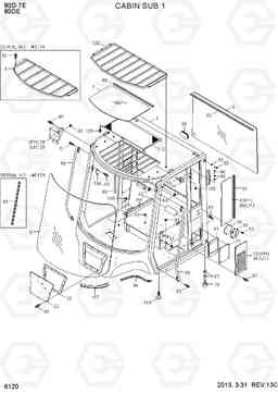 6120 CABIN SUB 1 (OPT) 80D-7E, Hyundai