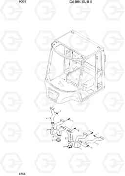 6155 CABIN SUB 5 (OPT) 80D-7E, Hyundai