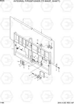 7165 INTEGRAL F/POSITIONER (TF-MAST) 80D-7E, Hyundai