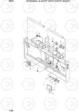 7168 INTEGRAL S-SHIFT WITH F/P (TF-MAST) 80D-7E, Hyundai