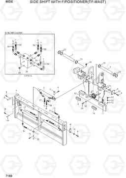 7169 SIDE SHIFT WITH F/POSTIONER (TF-MAST) 80D-7E, Hyundai