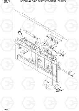 7365 INTEGRAL SIDE SHIFT (TS-MAST, SHAFT) 80D-7E, Hyundai