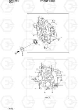 9020 FRONT CASE 80D-7E, Hyundai