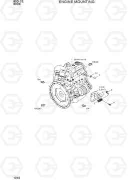 1010 ENGINE MOUNTING 80D-7E ACE, Hyundai