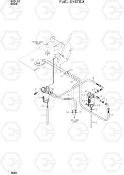 1050 FUEL SYSTEM 80D-7E ACE, Hyundai