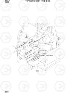 2060 TRANSMISSION HARNESS 80D-7E ACE, Hyundai