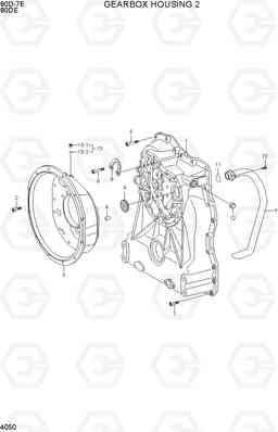 4050 GEARBOX HOUSING 2 80D-7E ACE, Hyundai