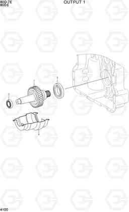 4100 OUTPUT 1 80D-7E ACE, Hyundai