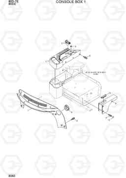 6060 CONSOLE BOX 1 80D-7E ACE, Hyundai