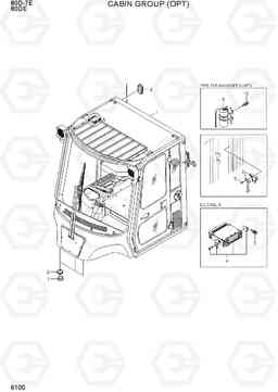 6100 CABIN GROUP (OPT) 80D-7E ACE, Hyundai