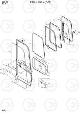 6150 CABIN SUB 4 (OPT) 80D-7E ACE, Hyundai