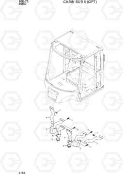 6155 CABIN SUB 5 (OPT) 80D-7E ACE, Hyundai