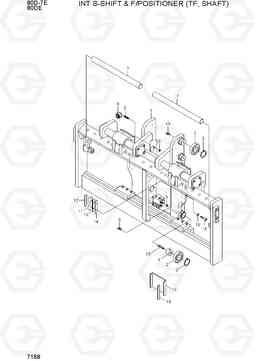 7168 INT S-SHIFT & F/POSITIONER (TF, SHAFT) 80D-7E ACE, Hyundai