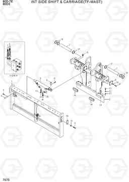 7570 INT SIDE SHIFT & CARRIAGE (TF-MAST) 80D-7E ACE, Hyundai