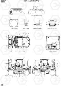 8010 DECALS (KOREAN) 80D-7E ACE, Hyundai