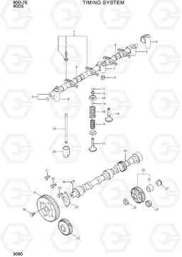 9080 TIMING SYSTEM 80D-7E ACE, Hyundai