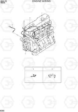 9250 ENGINE WIRING 80D-7E ACE, Hyundai