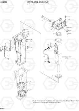 N602 BREAKER ASSY(3/3) HDB BREAKERS, Hyundai