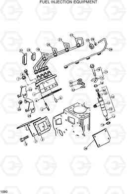 1090 FUEL INJECTION EQUIPMENT DX20/25/30, Hyundai