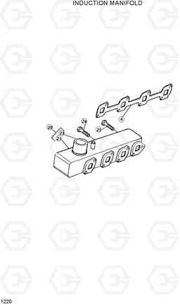 1220 INDUCTION MANIFOLD DX20/25/30, Hyundai