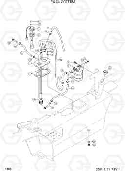 1360 FUEL SYSTEM DX20/25/30, Hyundai