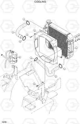 1370 COOLING SYSTEM DX20/25/30, Hyundai