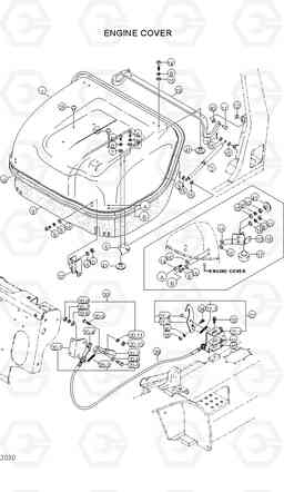 2030 ENGINE COVER DX20/25/30, Hyundai