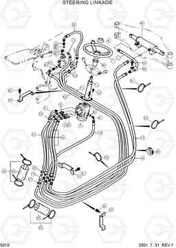 5010 STEERING LINKAGE DX20/25/30, Hyundai