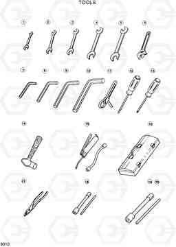 9010 TOOLS DX20/25/30, Hyundai