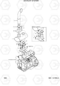 1050 EXHAUST SYSTEM H70/LGP, Hyundai