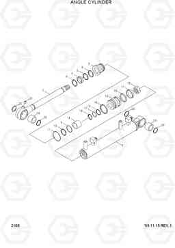 2100 ANGLE CYLINDER H70/LGP, Hyundai