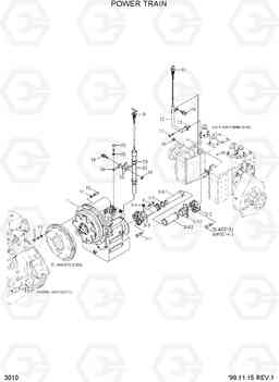 3010 POWER TRAIN H70/LGP, Hyundai