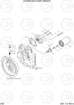 3190 CHARGING PUMP GROUP H70/LGP, Hyundai