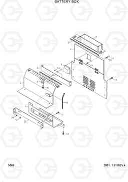 5060 BATTERY BOX H70/LGP, Hyundai